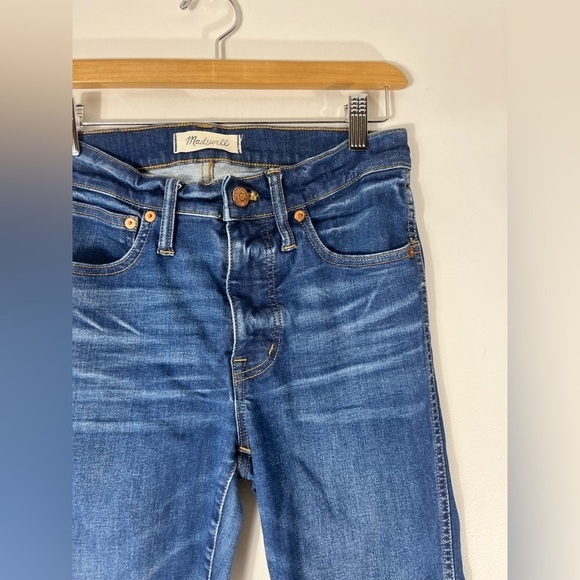 MADEWELL Denim 9” High Rise Skinny Jeans Womens Size 27 Tall - Picture 9 of 13